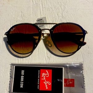 Ray-ban brown/gold sunglasses